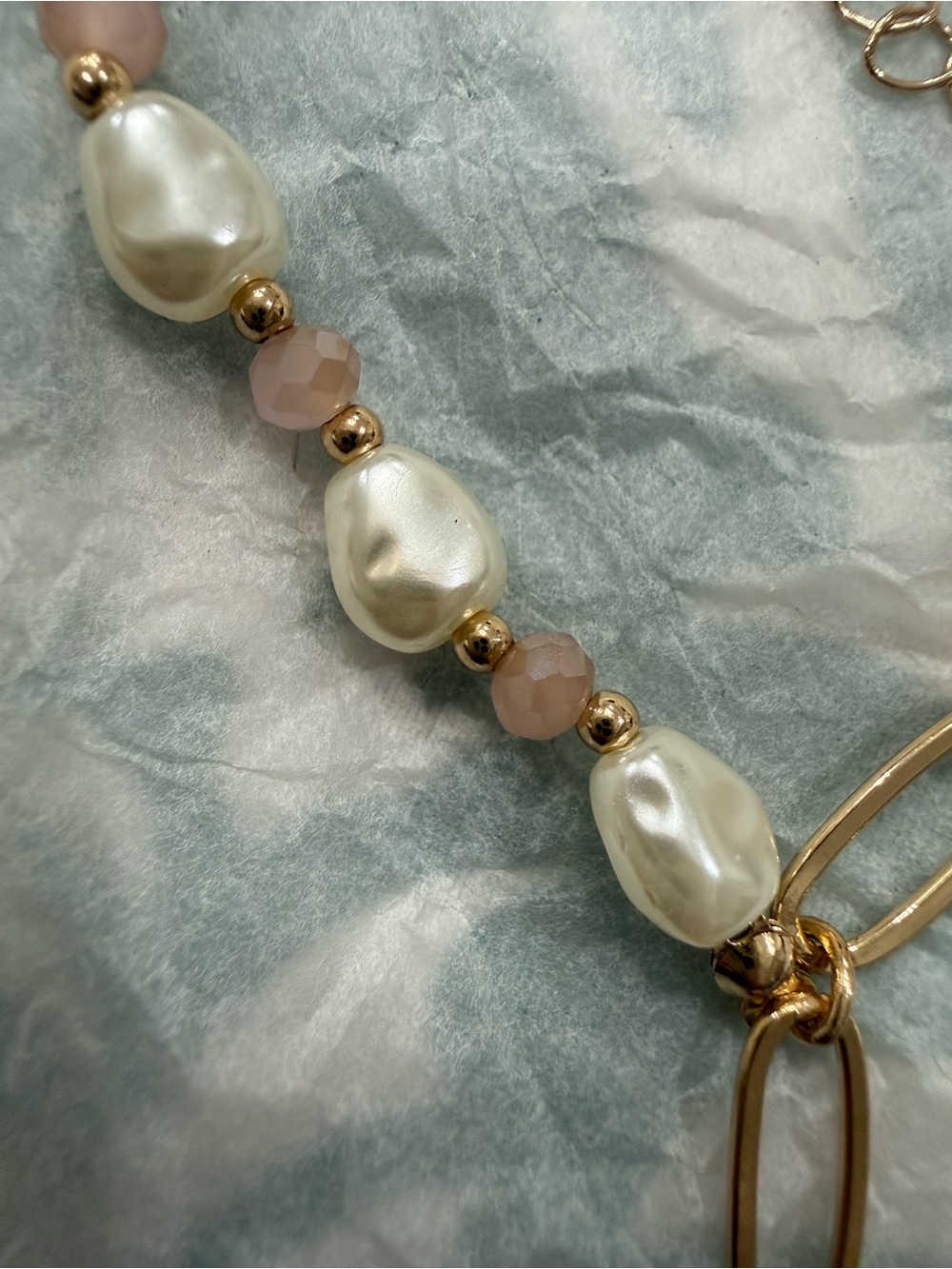 Necklace BLOOM & GLOW PEARLY NECKLACE Avon New - Picture 4 of 6